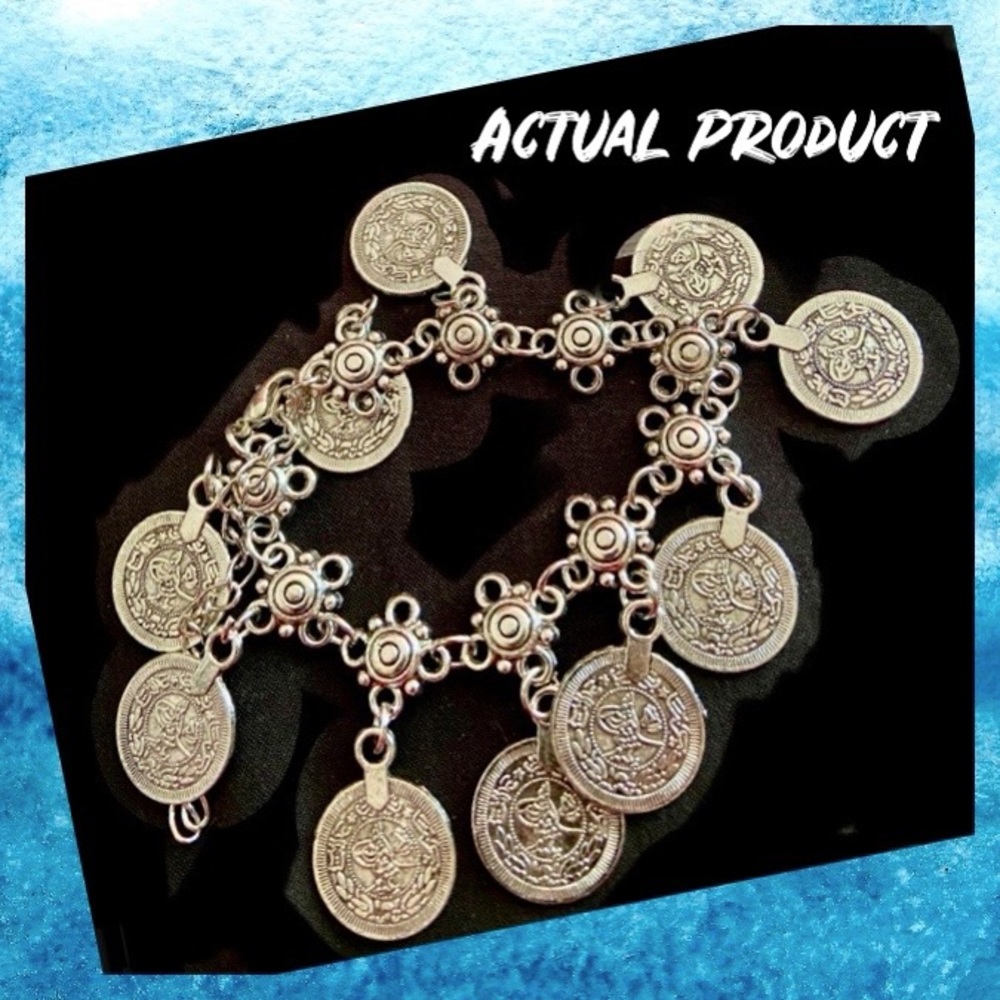 Beautiful Gypsy Coin Ankle Bracelet